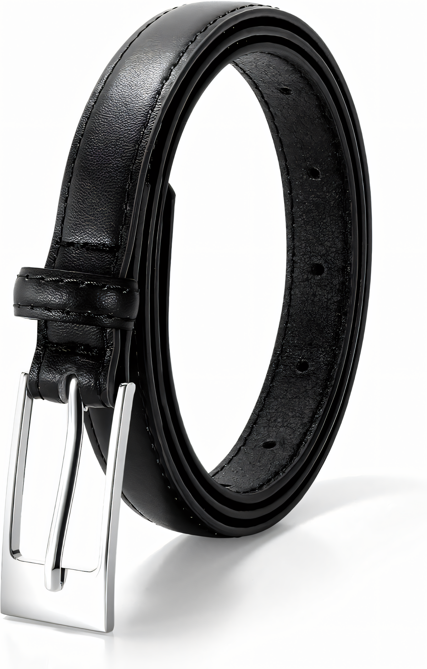 Skinny Leather Belt